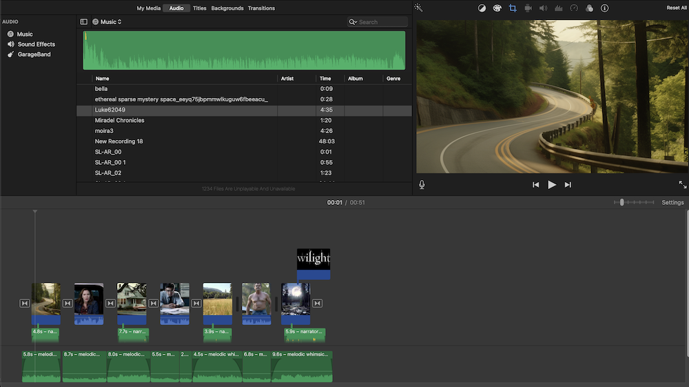 imovie screenshot twilight